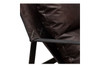 Monica Accent Chair|genuine_chocolate_leather