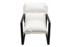 Monica Accent Chair|white_linen_fabric