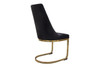 Virgo Dining Chair (Set of 2)|black___gold