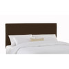 Slipcover Headboard (Chocolate)