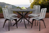 Isabelle Outdoor Dining Chair (Set of 2)|dark_eucalyptus___silver_rope lifestyle