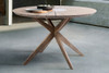 Oscar Outdoor Round Dining Table|light_eucalyptus lifestyle