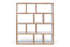 Berlin 4 Levels 59" Shelving Units|pure_white___plywood