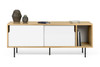 Dann Sideboard with Black Lacquered Steel Leg|oak___pure_white