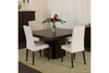 Dusk 51" Dining Table|chocolate lifestyle