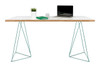 Flow Desk|pure_white___sea_green