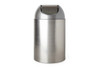 Mezzo Trash Can|brushed_metal