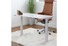 Swift Sit-Stand Desk|white lifestyle