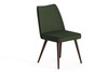 Adrian Dining Chair|american_ash___stained_walnut|vintage_tweed__fern_green