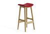 Andersen Allegra Bar Stool|american_ash___natural|modtex_performance_leatherette__lipstick_red