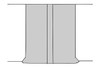 Bel-Air Series Diner Booth - Double