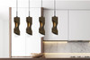 Zamora 4-Light Wood Pendant Lamp lifestyle