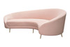 Celine Curveback Sofa|blush