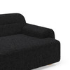 Ezra Boucle Sofa|black
