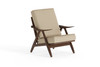 Jory Arm Chair|american_ash___stained_walnut|top-grain_leather__wheat_beige