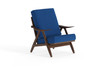 Jory Arm Chair|american_ash___stained_walnut|gabriel_of_denmark__medium_blue