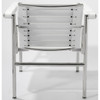 Le Corbusier LC1 Arm Chair (White PVC)