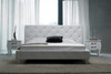 Modrest Monte Carlo - Modern Leatherette Bed with Crystals lifestyle