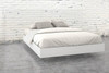 346003 Queen Size Platform Bed (White) lifestyle