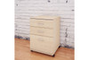 Essentials 3-Drawer Mobile Filing Cabinet (Natural Maple) lifestyle