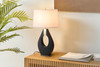 Pearson Table Lamp|ebony_wood