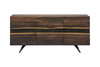 Vega Large Sideboard Cabinet - Seared and Black