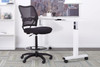 Deluxe AirGrid Back Drafting Chair with Black Mesh Seat lifestyle