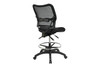 Deluxe Ergonomic AirGrid Back Drafting Chair with Mesh Seat