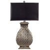 Malaga Silver Table Lamp (Set of 2)