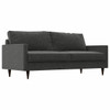 Sam Sofa (Bebop Grade, Shade Fabric w/ Walnut Legs)