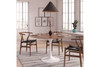 Sienna Pedestal Round Dining Table lifestyle