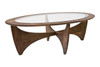 Trumpet Oval Coffee Table