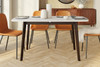 Vilhelm Extendable Dining Table with White Top lifestyle