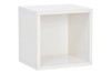 Way Basics Eco Friendly Stackable Connect Open Storage Cube and Cubby Organizer|white