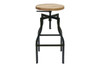 Whitworth Drafting Stool with Wood Seat|natural_ash___black