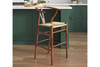 Wishbone Counter Stool|walnut___natural lifestyle