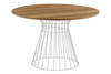 Brigitte Circular Dining Table|white_mat_lacquered