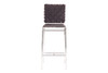 Criss Cross Counter Stool (Set of 2)|espresso