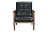 Rocky Arm Chair|black
