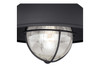 Harwich Outdoor Flush Mount Ceiling Light|textured_black