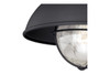 Harwich Outdoor Flush Mount Ceiling Light|textured_black