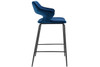 Vidar Counter Stool|blue_velvet