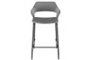 Vidar Counter Stool|gray_velvet