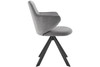 Vigo Swivel Side Chair|gray_velvet