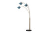 Palm Springs 83" 3 Light Arc Lamp|weathered_brass