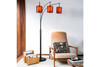 Layers 85" Natural Mica 3 Light Arc Lamp