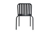 Otis Outdoor Side Chair|black