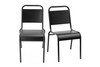Enid Outdoor Side Chair|black