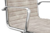 Dirk Low Back Office Chair in Velvet|beige_velvet