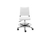 Axel Adjustable Height Drafting Office Stool|white